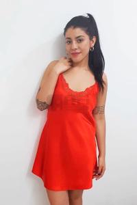 camisolin raso c/aplique