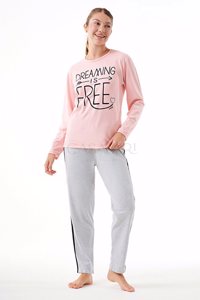 pijama m/l free vigore