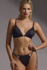 Conj. bralette y tanga/less