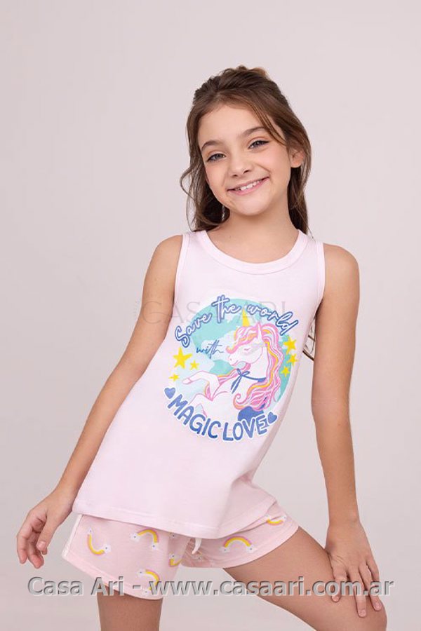 pijama musc.niña so magic love