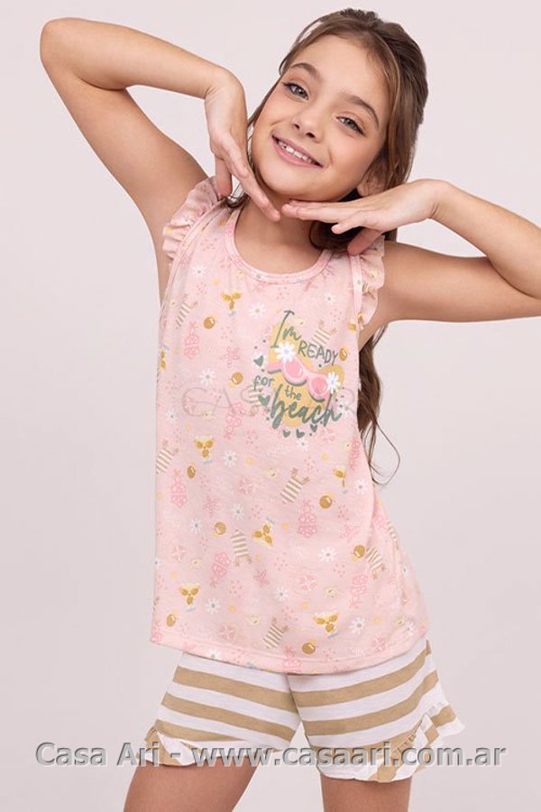 pijama s/m niña so sunny