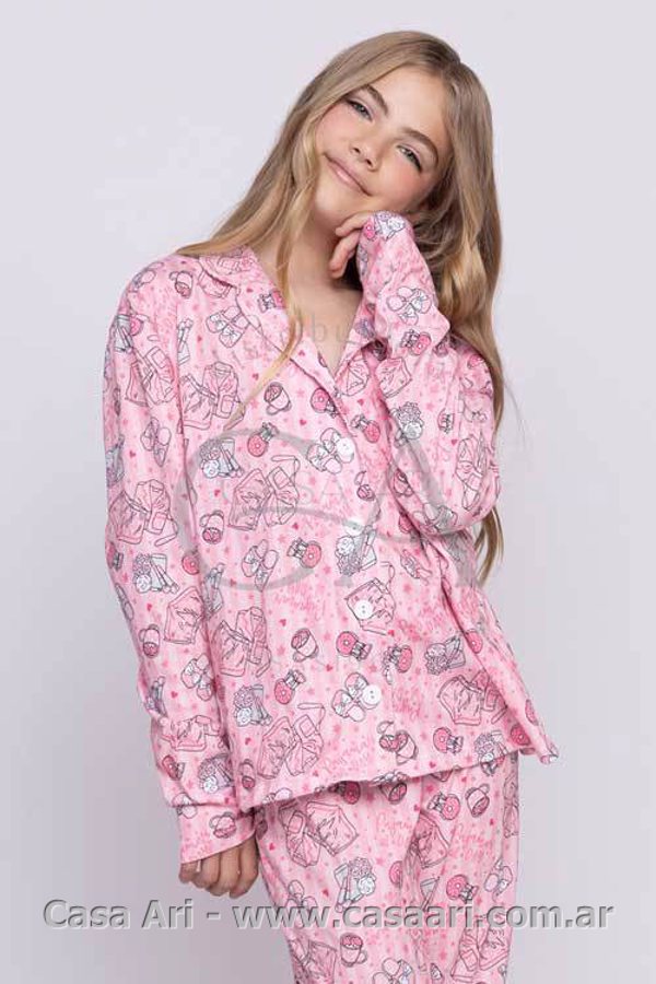 PIJAMA NINA M/L SO RELAC