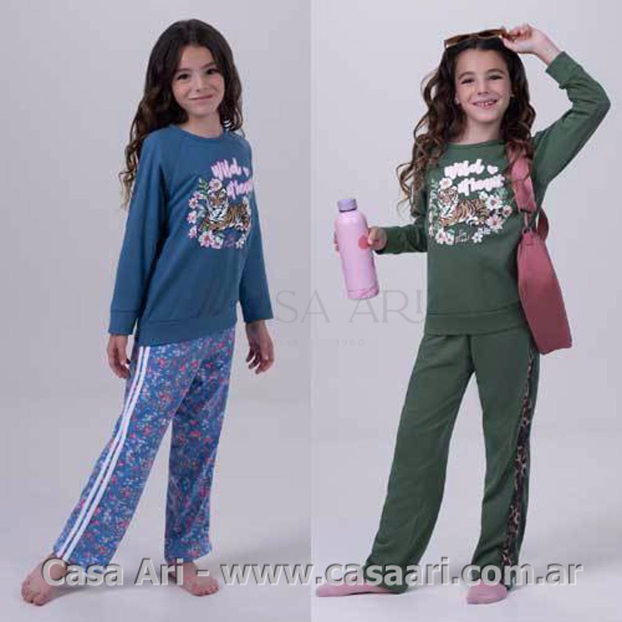PIJAMA M/L NIÑA SO ROAR