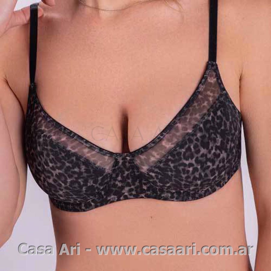 Corpiño con Aro de Microtul