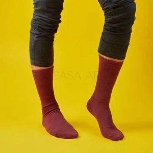 media algodon hombre