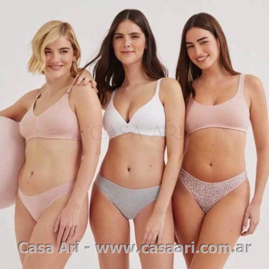 pack x 3 colaless alg/lycra