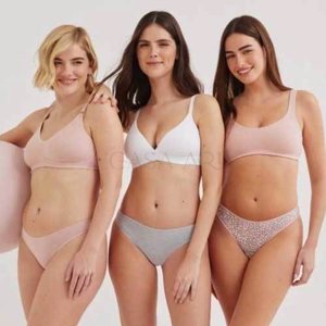 pack x 3 colaless alg/lycra