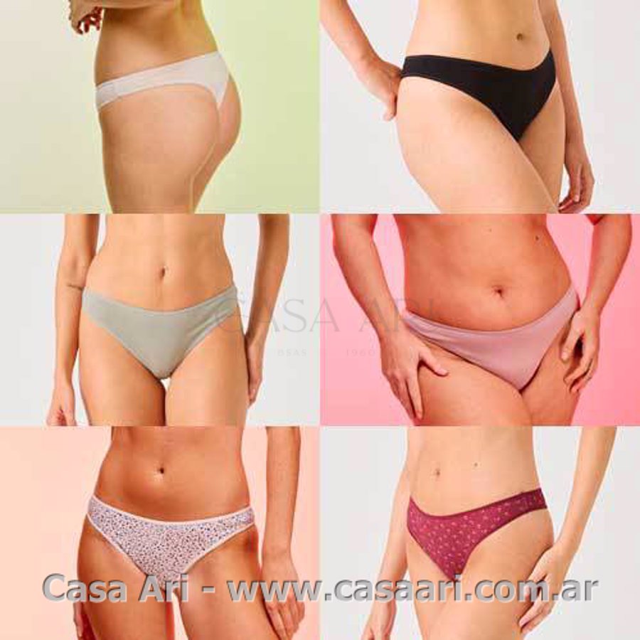 pack x3 colaless alg/lycra