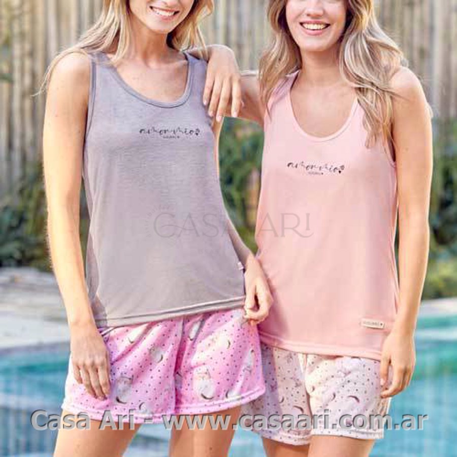 PIJAMA GATITOS AMOR MIO