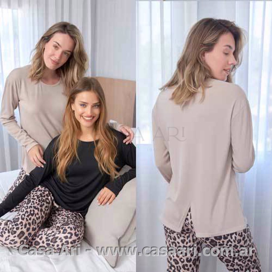 PIJAMA M/L MORLEY ANIMAL PRINT