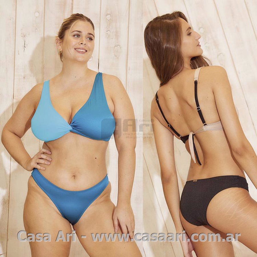 Malla Mujer Trikini Taza Soft Aro Lisa Vedetina Yamiel 2338