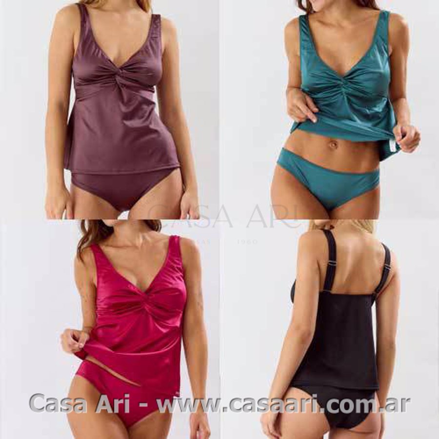 tankini torzada con vedetina t/c