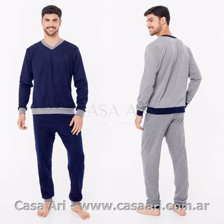pijama m/l interlock c/v