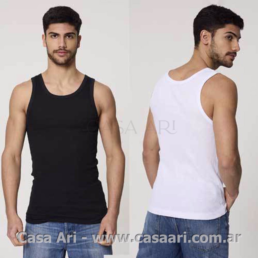 musculosa pack x2 morley negro
