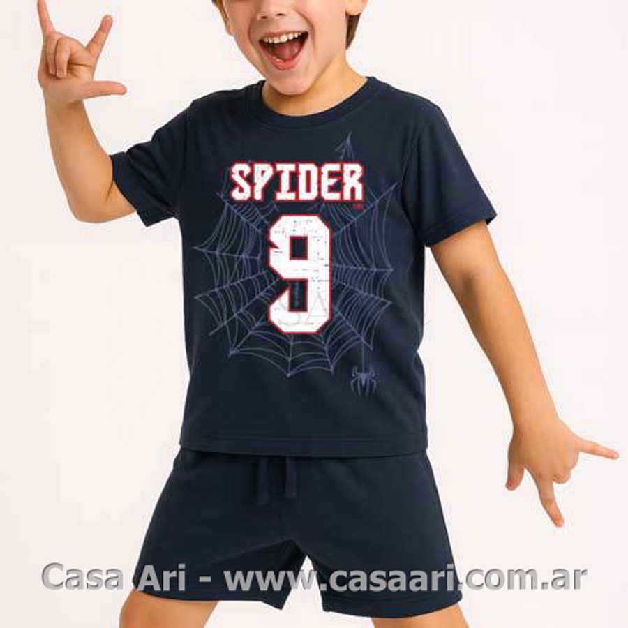 pijama varon spider