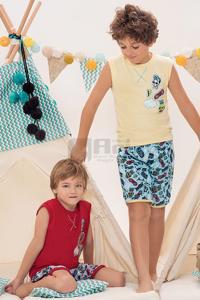 pijama niño 4/14 skull y skate