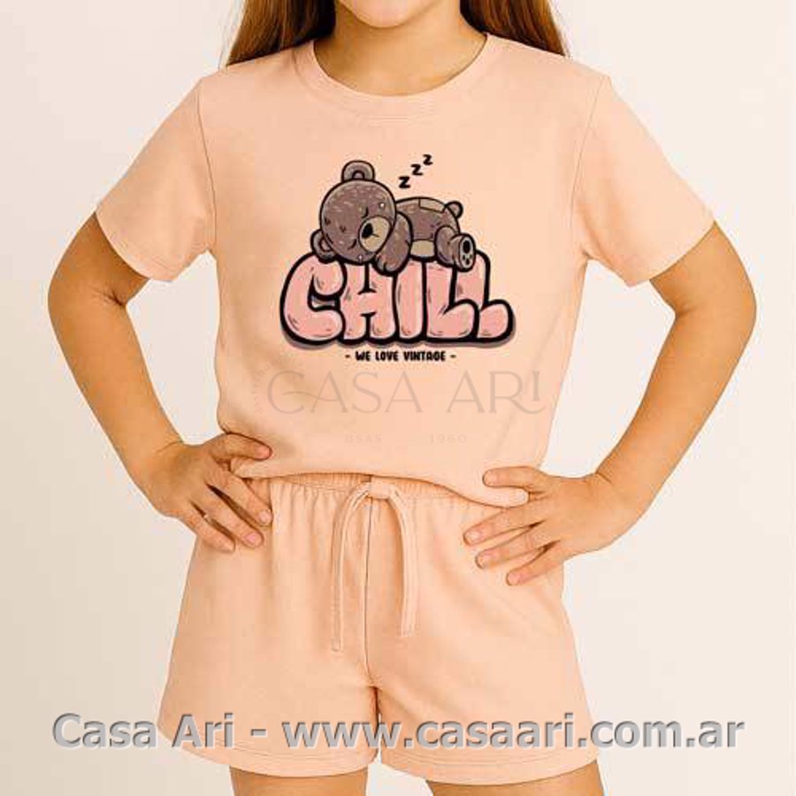 pijama niña chill