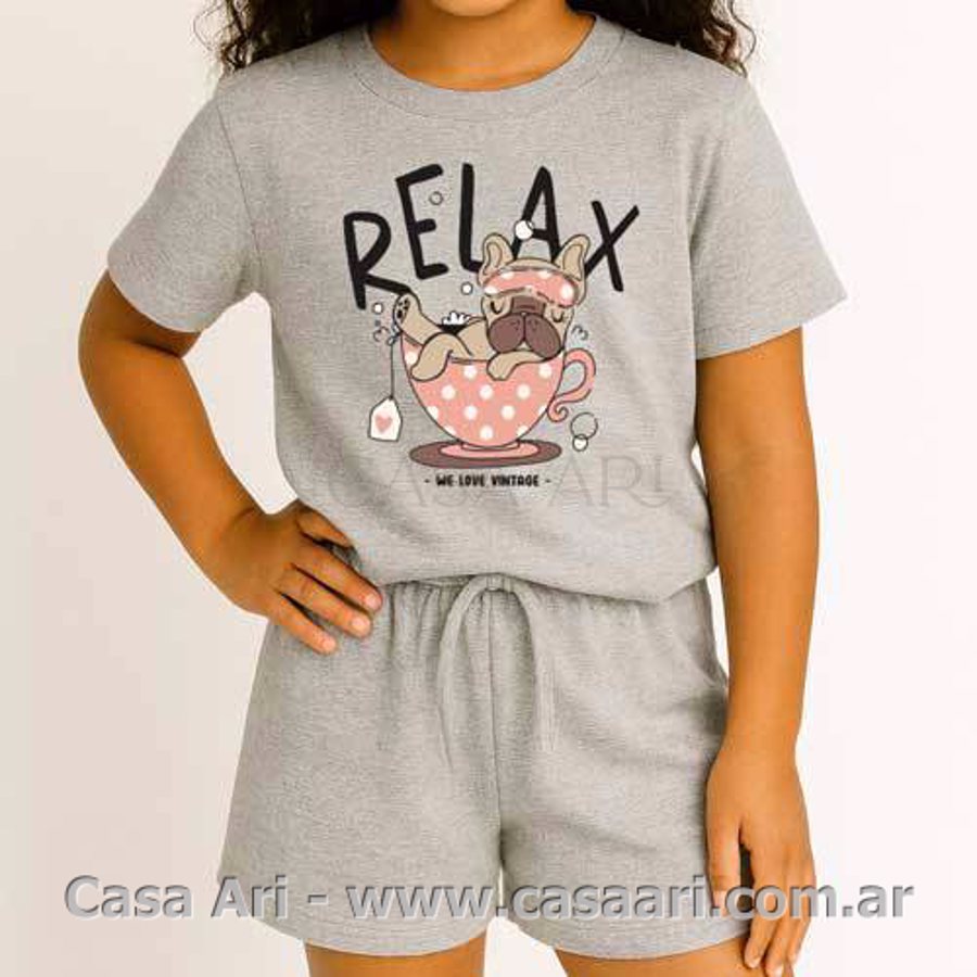 pijama niña relax