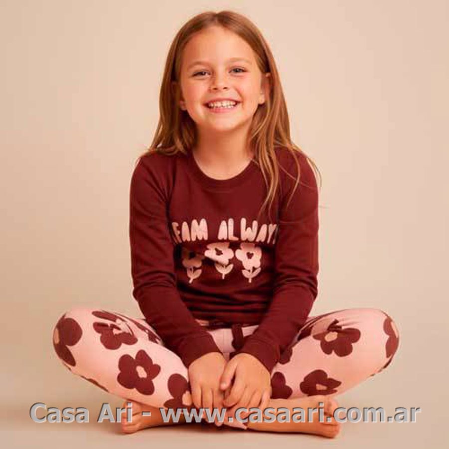 PIJAMA M/L NIÑA "DREAM ALWAYS"