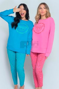 PIJAMA M/L JUVENIL BE HAPPY