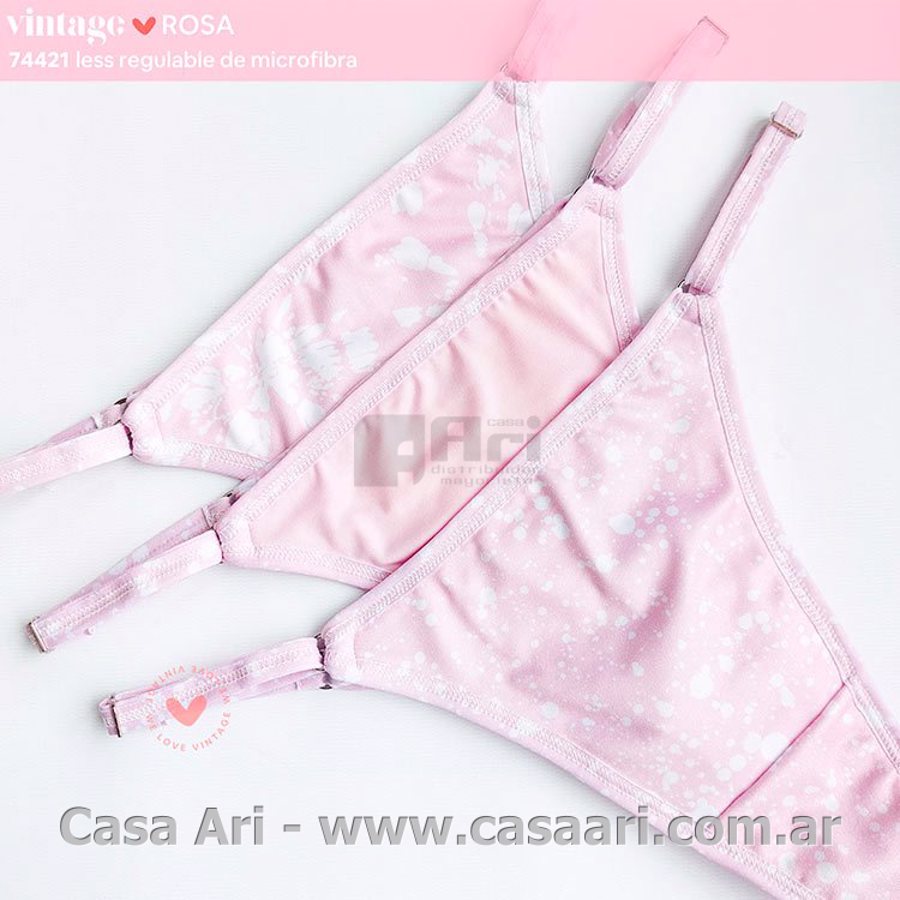 colaless rosa regulable estampada