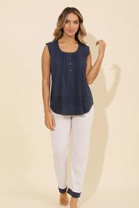 PIJAMA P. LARGO REMERA S.MANGA